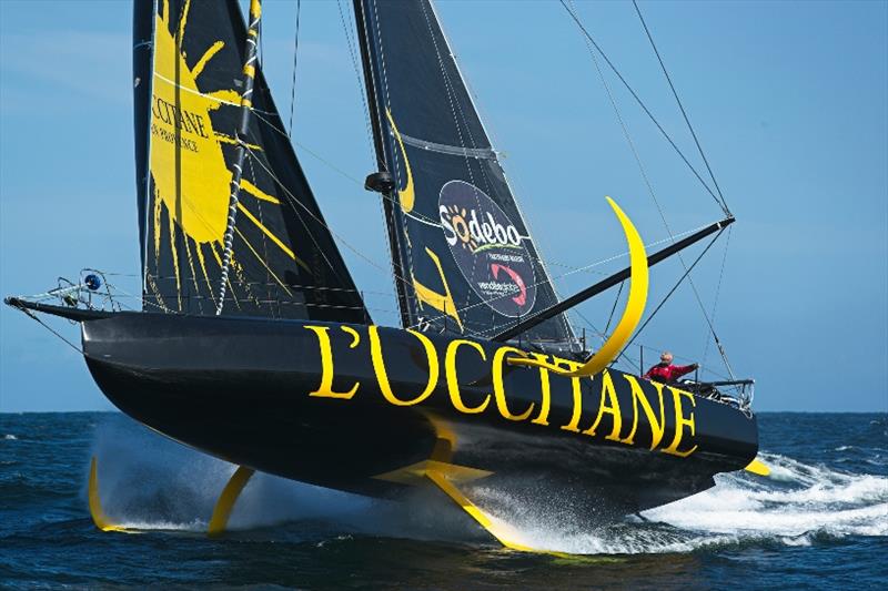 L'Occitane en Provence photo copyright Pierre Bouras taken at  and featuring the IMOCA class