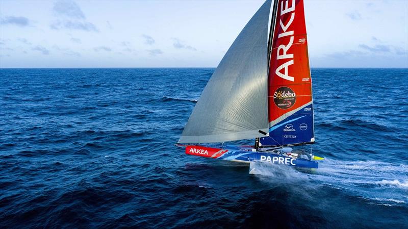 Arkea Paprec - Vendée-Arctique-Les Sables d'Olonne photo copyright Martin Viezzer taken at  and featuring the IMOCA class