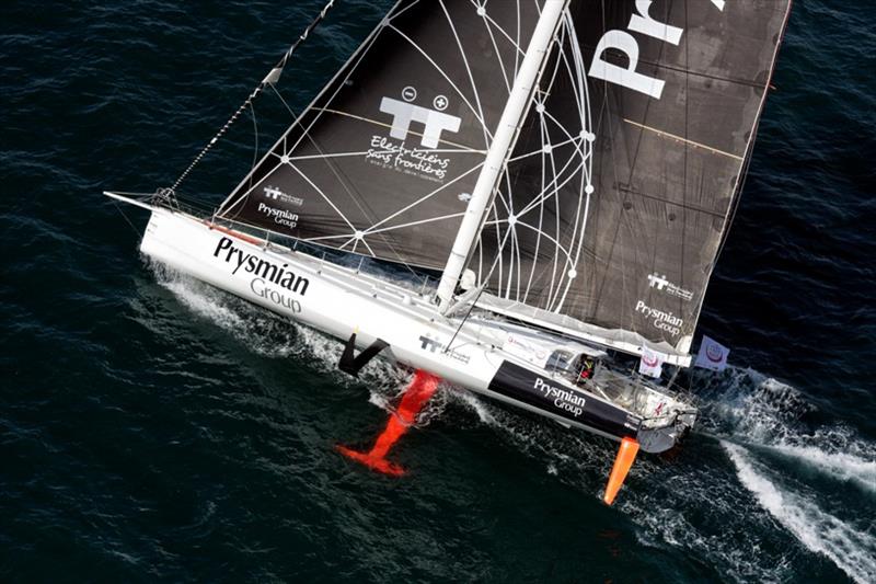 Imoca Prysmian - Giancarlo Pedote photo copyright Francois Van Malleghem taken at  and featuring the IMOCA class