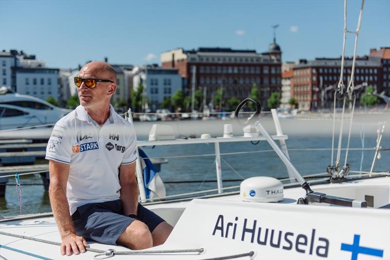 Ari Huusela - Vendée Globe photo copyright Jari Salo taken at  and featuring the IMOCA class