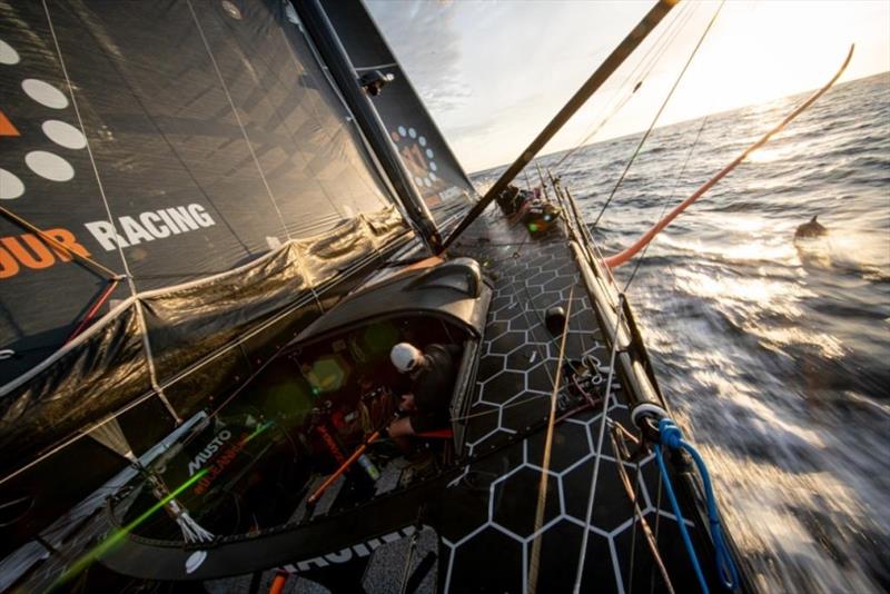 11th Hour Racing Team - August training delivery from Concarneau, France to Newport, Rhode Island photo copyright Amory Ross / 11th Hour Racing taken at  and featuring the IMOCA class