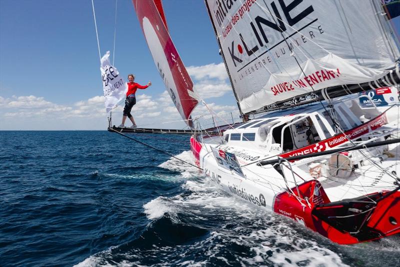 Initiatives-cœur photo copyright Maxime Horlaville / polaRYSE / Initiatives-cœur taken at  and featuring the IMOCA class