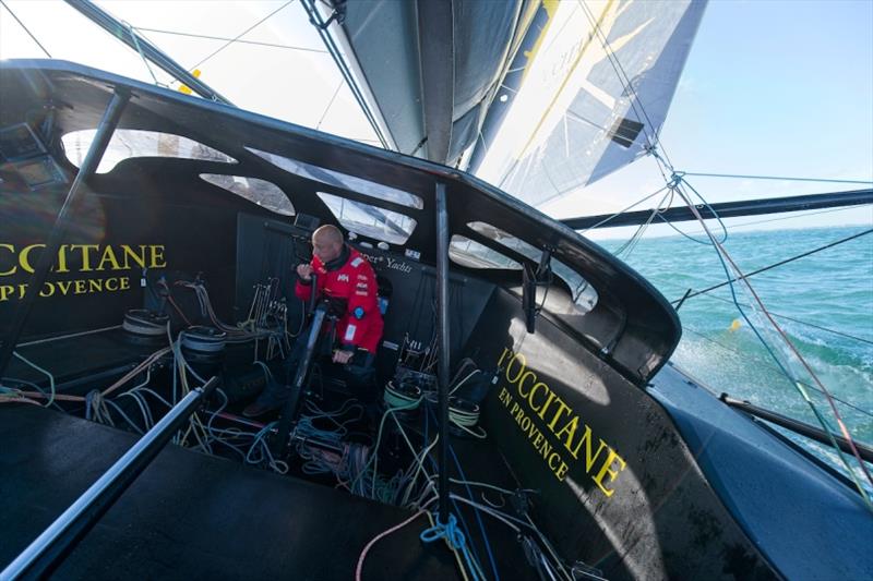 L'Occitane en Provence photo copyright Pierre Bouras / L'Occitane en Provence taken at  and featuring the IMOCA class