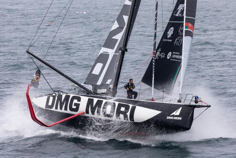 Kojiro Shiraishi aboard DMG MORY – Vendee Globe photo copyright Thomas Deregnieaux / DMG MORY taken at  and featuring the IMOCA class