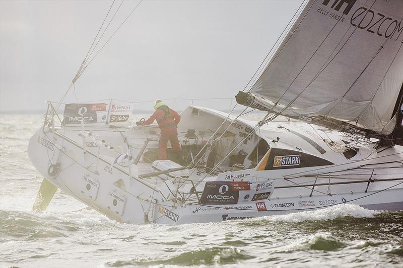 Ari Huusela photo copyright Jari Salo taken at  and featuring the IMOCA class