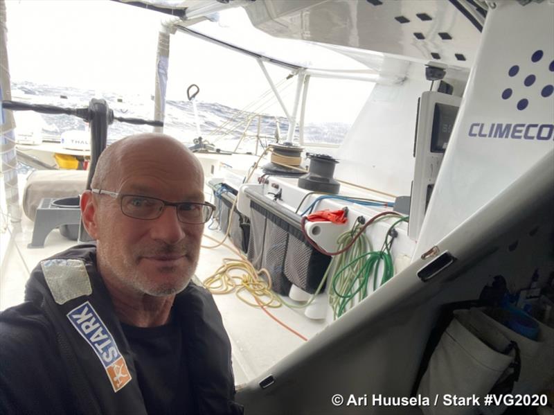 Vendée Globe Day 4 photo copyright Ari Huusela / Stark taken at  and featuring the IMOCA class