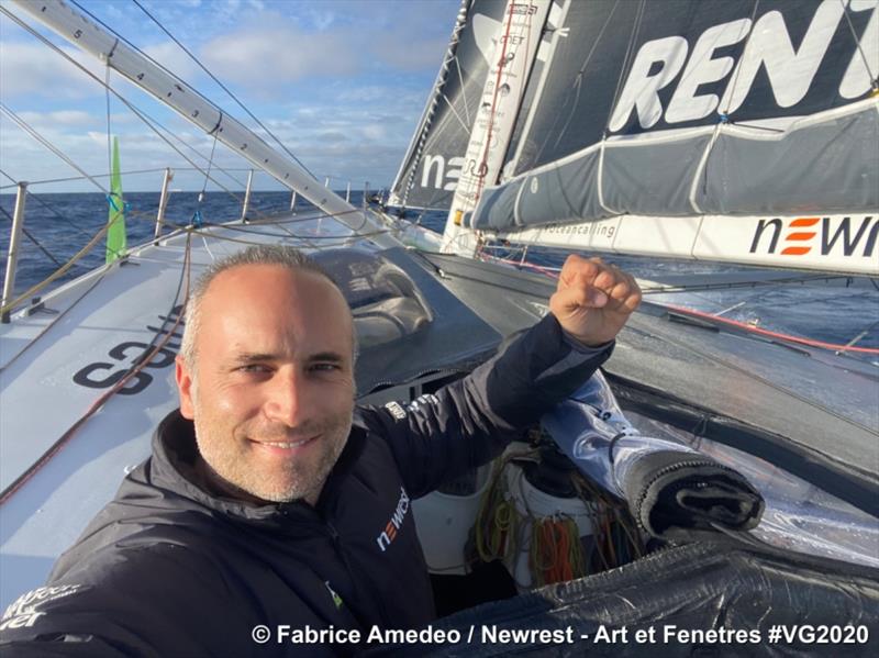 Fabrice Amedeo (Newrest Art et Fenêtres) - Vendée Globe Day 4 - photo © Fabrice Amedeo