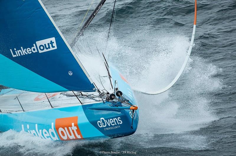 LinkedOut team -  Vendée Globe photo copyright Pierre Bouras / TR Racing taken at  and featuring the IMOCA class