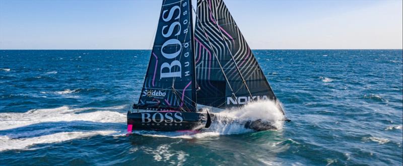 Hugo Boss in the Vendée Globe photo copyright Alex Thomson Racing taken at  and featuring the IMOCA class