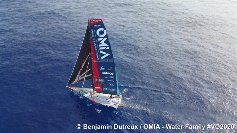 OMIA-Water Family - Vendée Globe photo copyright Benjamin Dutreux taken at  and featuring the IMOCA class