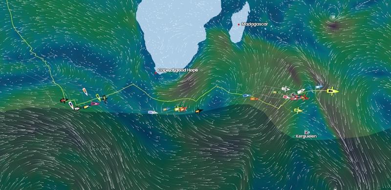 Vendée Globe Position Report 08H00 UTC 08/12/2020 photo copyright #VG2020 taken at  and featuring the IMOCA class