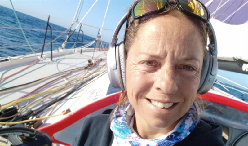 Alexia Barrier (TSE - 4myplanet) calls in - photo © Alexia Barrier / #VG2020