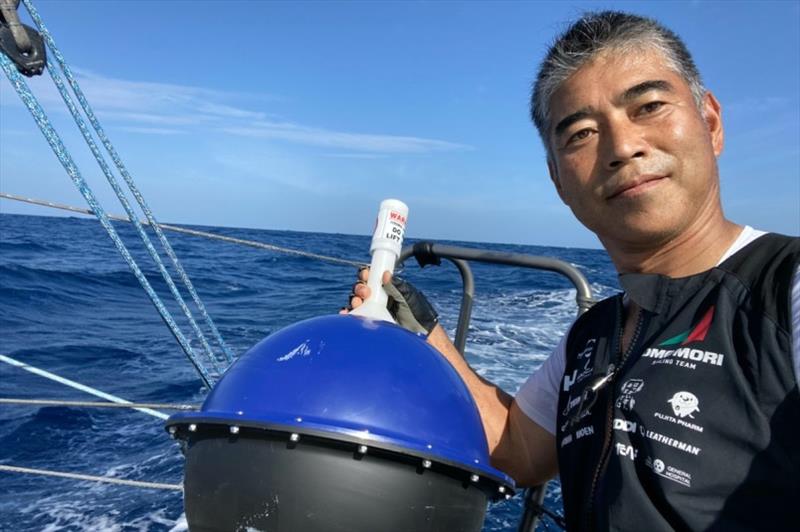 Photo sent from aboard the boat DMG Mori Global One during the Vendee Globe sailing race on November 23, 2020. - photo © Kojiro Shiraishi / DMG Mori Global One