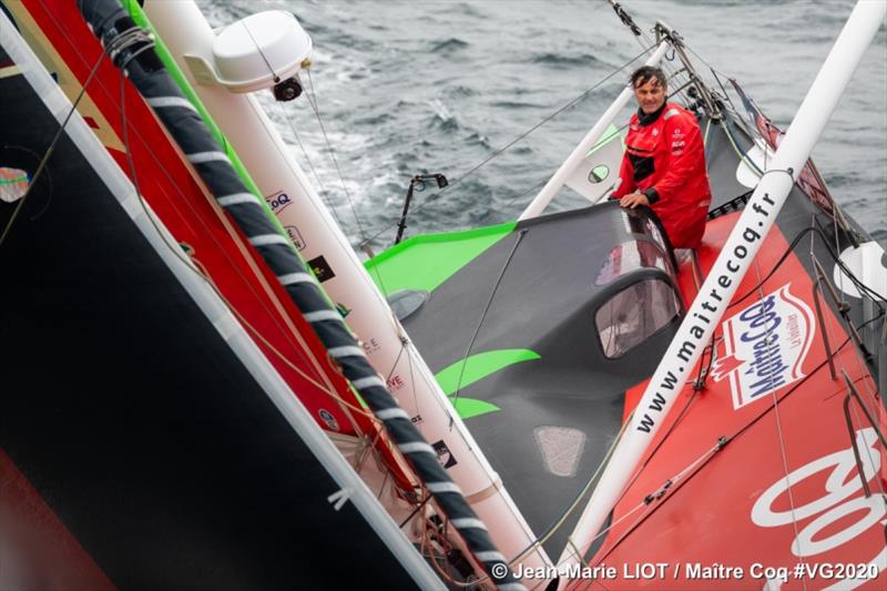 Yannick Bestaven (Maître-CoQ) - Vendee Globe photo copyright Jean-Marie Liot taken at  and featuring the IMOCA class