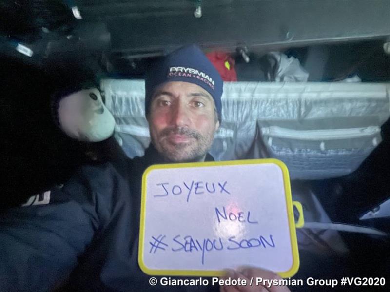 Giancarlo Pedote, Prysmian Group - Vendée Globe Day 48 photo copyright Giancarlo Pedote / Prysmian Group taken at  and featuring the IMOCA class