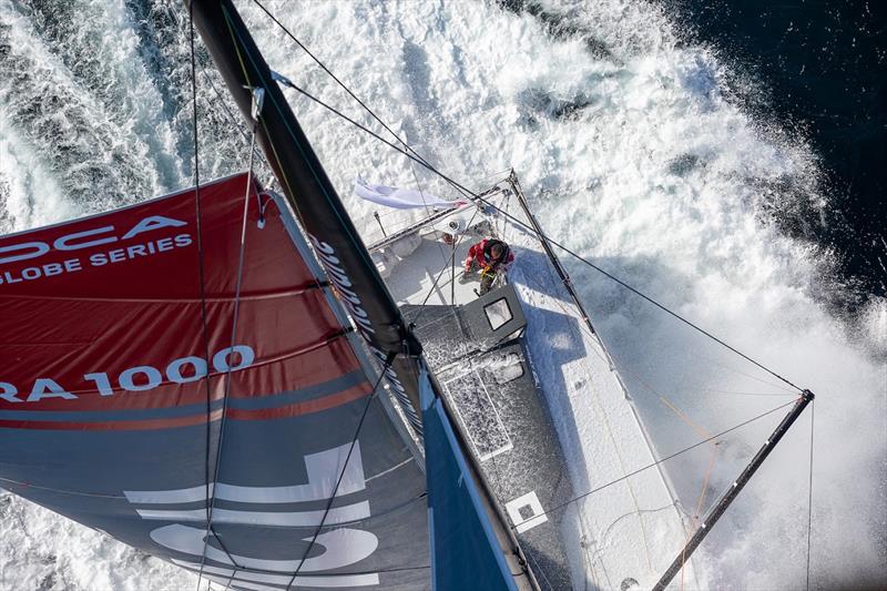 Vendée Globe photo copyright JM Liot taken at  and featuring the IMOCA class