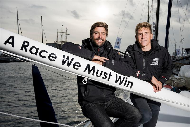 Boris Herrmann & Pierre Casiraghi photo copyright Vincent Curutchet / IMOCA taken at  and featuring the IMOCA class