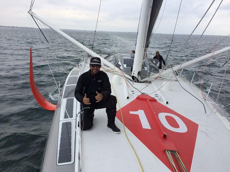 Boris Herrmann aboard Sea Explorer / Yacht Club de Monaco during the Vendée Globe photo copyright Milena Milani taken at  and featuring the IMOCA class