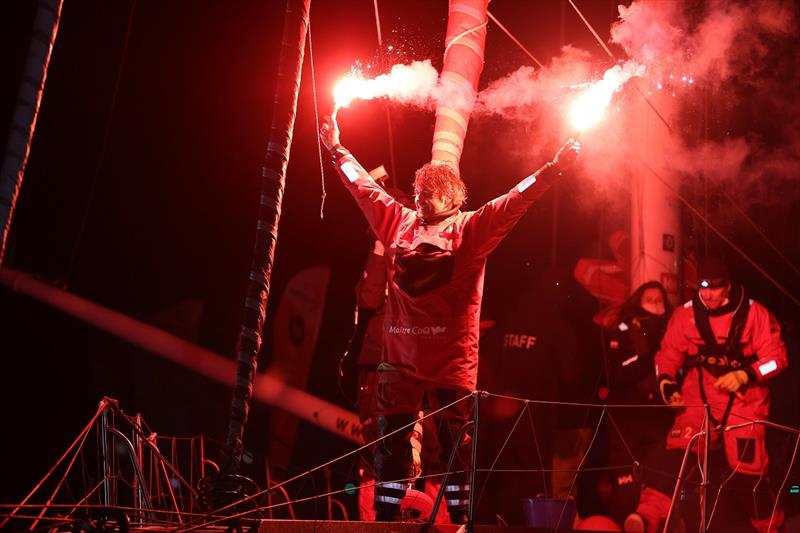 Yannick Bestaven on Maitre Coq wins the Vendee Globe 2020-21 - photo © Jean-Marie Liot / Alea