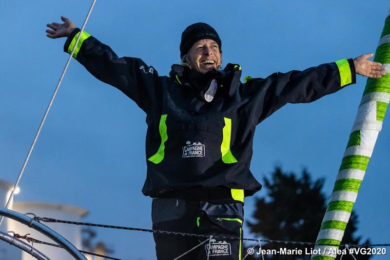 Miranda Merron - Vendée Globe photo copyright Jean-Marie Liot taken at  and featuring the IMOCA class