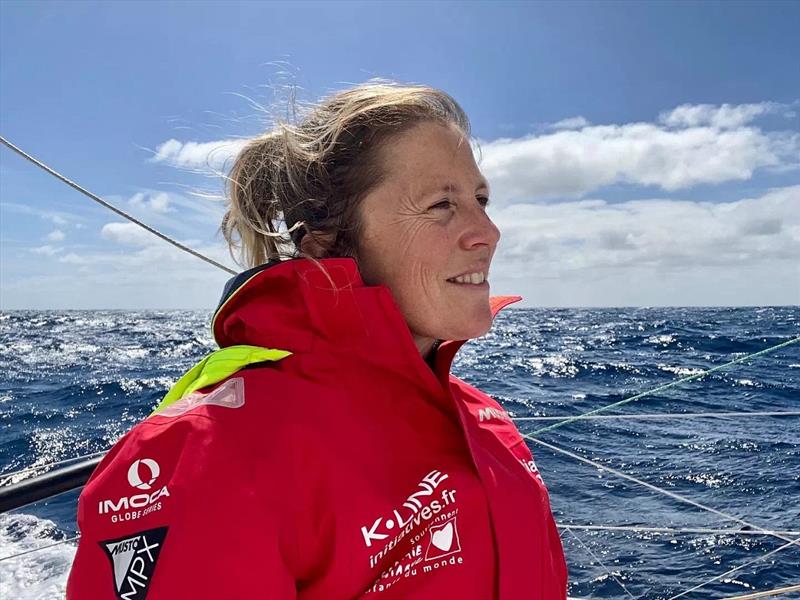 Sam Davies - Initiatives-Coeur - Vendée Globe - photo © Initiatives Coeur