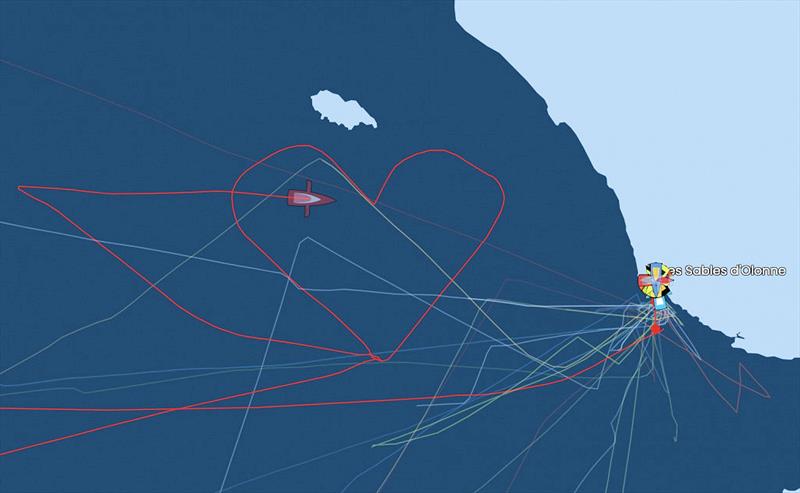 Big hearted Sam Davies leaves her mark photo copyright VG2020 taken at  and featuring the IMOCA class