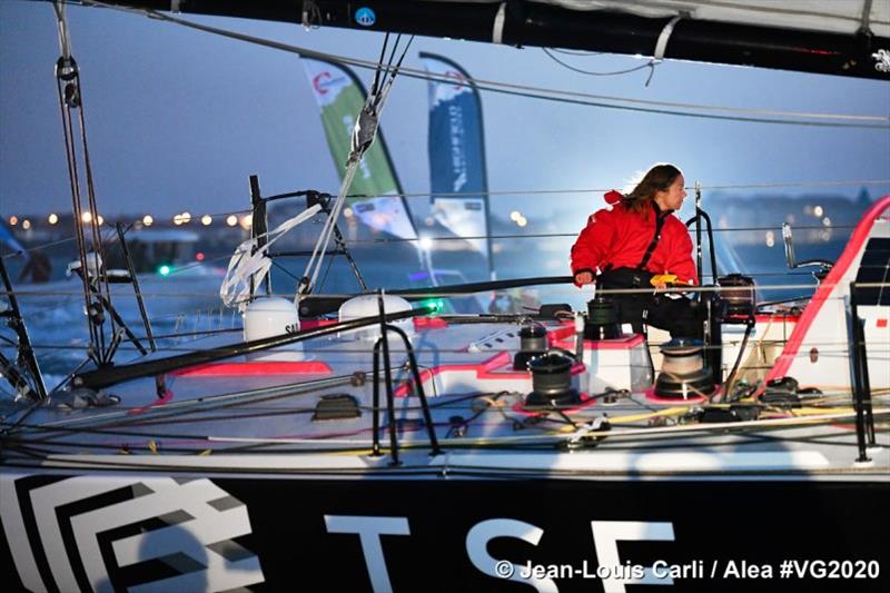 Alexia Barrier - Vendée Globe - photo © Jean-Louis Carli / Alea