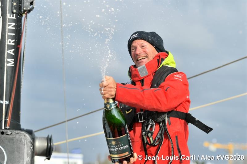 Ari Huusela - Vendée Globe photo copyright Jean-Louis Carli / Alea taken at  and featuring the IMOCA class