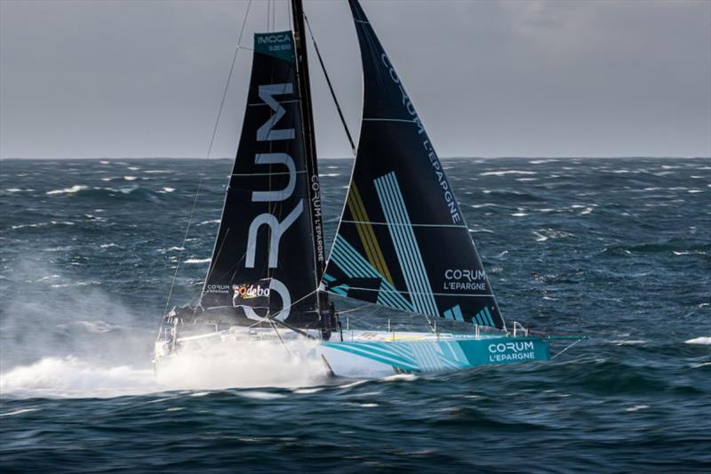 Nicolas Troussel aboard Corum L'Épargne - photo © Eloi Stichelbaut - polaryse / Corum L'Epargne