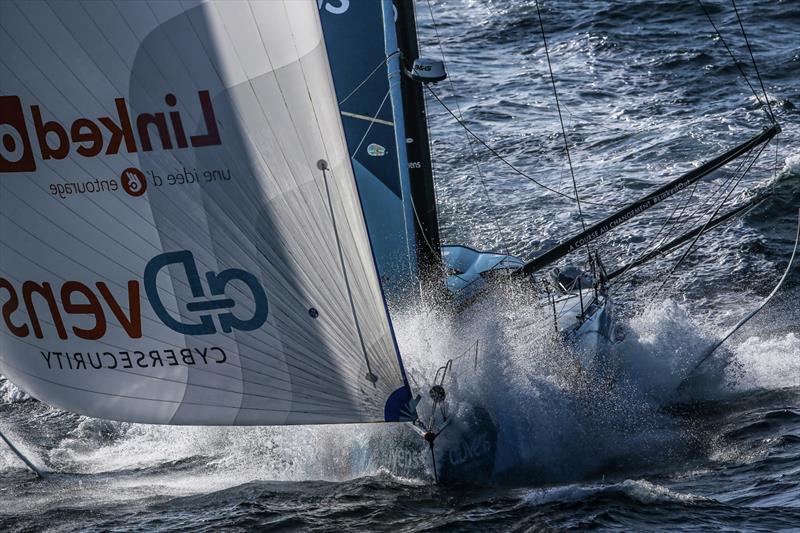LinkedOut - IMOCA60 - The Ocean Race Europe - Day 2 - off Cape Vincent, Portugal - Leg 2 - Cascais to Alicante  - photo © Sailing Energy / The Ocean Race