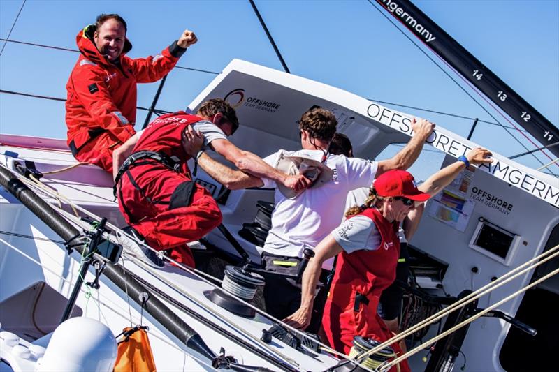 Cascais, Portugal hosts The Ocean Race Europe photo copyright Sailing Energy / The Ocean Race taken at  and featuring the IMOCA class