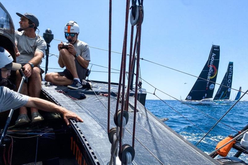 The Ocean Race Europe, Leg 3 photo copyright Amory Ross / 11th Hour Racing Team taken at  and featuring the IMOCA class