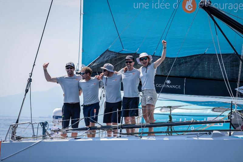 The finish of Leg 3 of The Ocean Race Europe from Alicante, Spain into Genova, Italy - photo © Sailing Energy / The Ocean Race