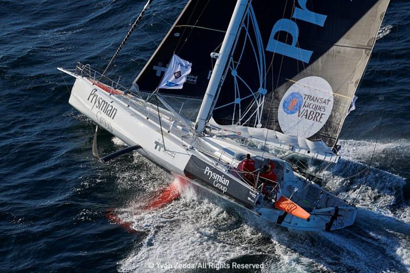 Prysmian Group photo copyright Yvan Zedda taken at  and featuring the IMOCA class