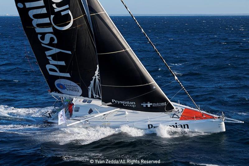 Prysmian Group photo copyright Yvan Zedda taken at  and featuring the IMOCA class