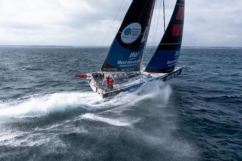 Fortinet - Best Western photo copyright Yann Riou - polaRYSE taken at  and featuring the IMOCA class