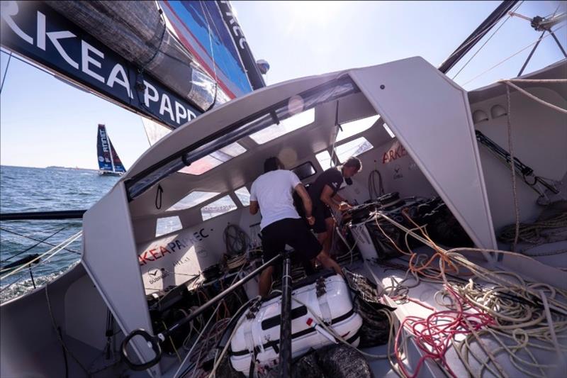 Arkea Paprec photo copyright Martin Viezzer / Arkea Paprec taken at  and featuring the IMOCA class