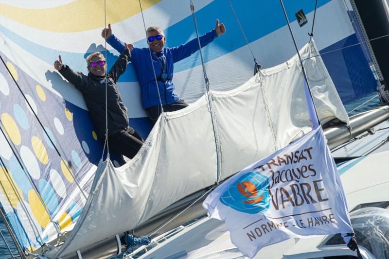 IMOCA's mixed crews in the Transat Jacques Vabre show the way to gender equality in elite sport photo copyright Vincent Curutchet / IMOCA taken at  and featuring the IMOCA class