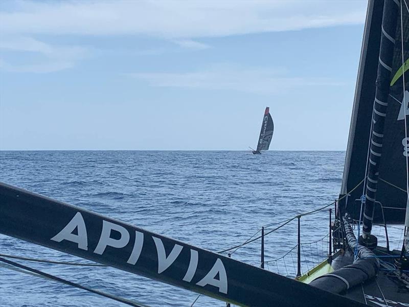 APIVIA & Charal during the Transat Jacques Vabre - photo © Apivia