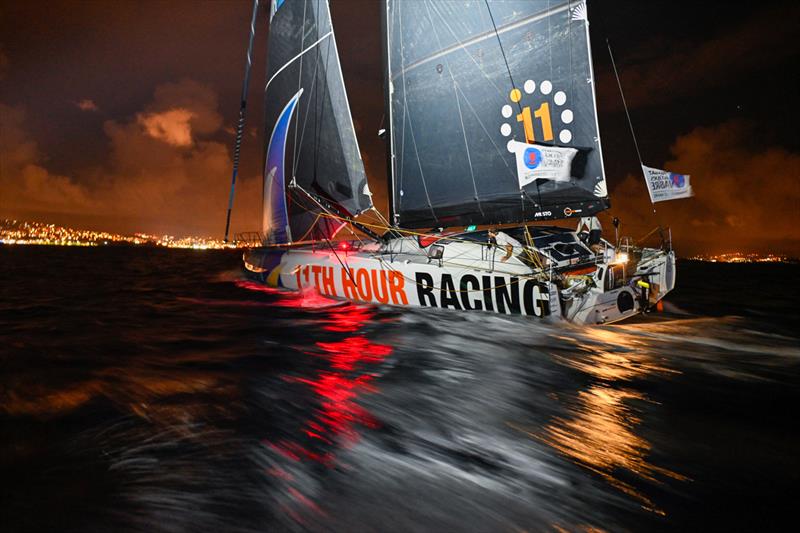 11th Hour Racing Team's 'Malama' finishes the Transat Jacques Vabre photo copyright Jean-Louis Carli / Alea taken at  and featuring the IMOCA class