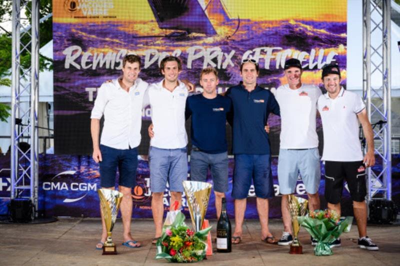 Transat Jacques Vabre IMOCA finishers in Martinique, Franc - photo © TJV Media