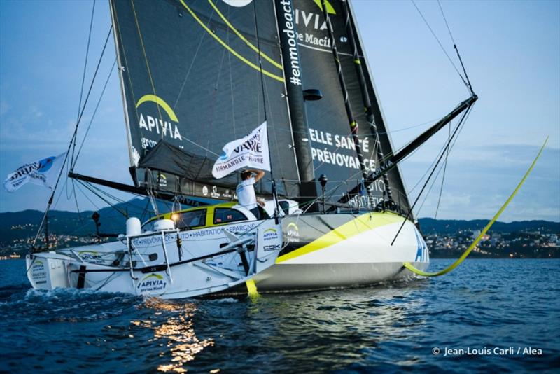 Transat Jacques Vabre photo copyright Jean-Louis Carli / Alea taken at  and featuring the IMOCA class