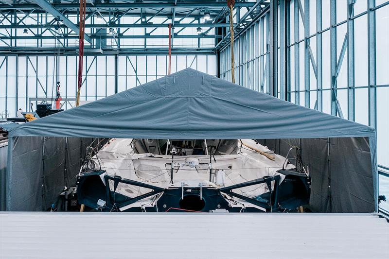 Nexans – Art & Fenêtres photo copyright Jean-Marie Liot taken at  and featuring the IMOCA class