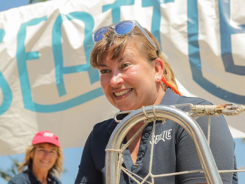 Crew member Kiki Kettunen - Clipper Race photo copyright Clipper Race taken at  and featuring the IMOCA class