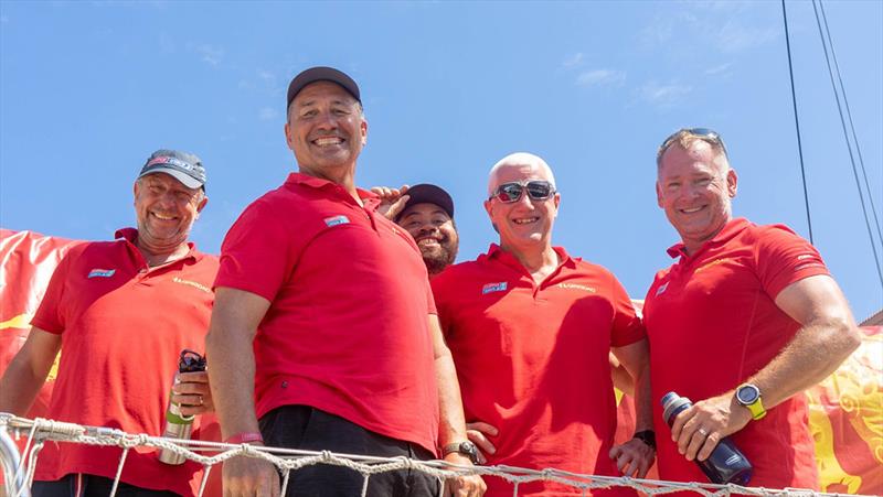 Crew on board Qingdao, current leaders in the 40,000nm race - Clipper Race - photo © Clipper Race