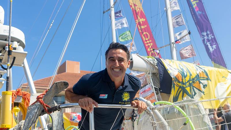 Jeronimo Santos Gonzalez, on board Punta del Este - Clipper Race photo copyright Clipper Race taken at  and featuring the IMOCA class