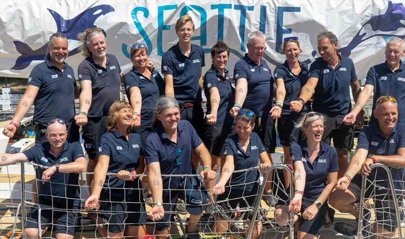 The Seattle team before departure - Clipper Race - photo © Clipper Race