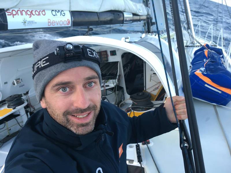 Guyader Bermudes 1000 Race photo copyright Sébastien Marsset taken at  and featuring the IMOCA class