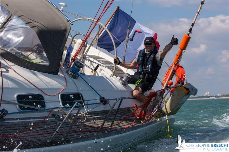 Jean-Sébastien Biard photo copyright Christophe Breschi taken at  and featuring the IMOCA class