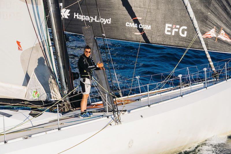 Szabolcs Weores retires from the Vendée Arctique Les Sables d'Olonne photo copyright Jean-Louis Carli / Alea / Vendee Arctique taken at  and featuring the IMOCA class